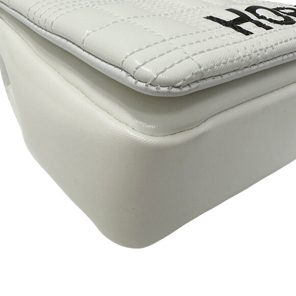 BURBERRY White Leather Shoulder Bag - Picture 5 of 11